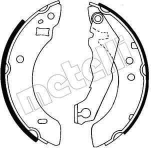 Brake Shoe Set (53-0113)