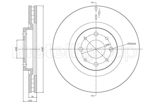Brake Disc (23-0571C)
