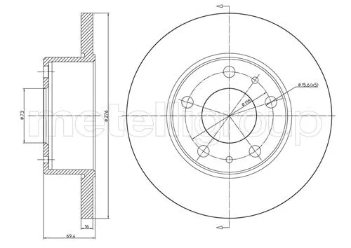 Brake Disc (23-0572)