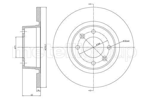 Brake Disc (23-0558C)
