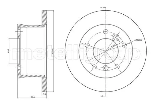 Brake Disc (23-0492)
