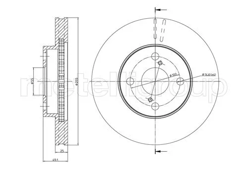 Brake Disc (23-0640C)