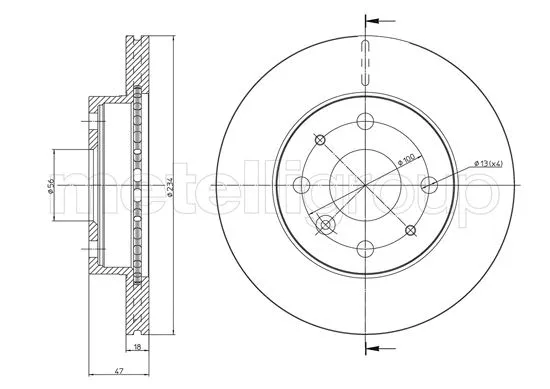 Brake Disc (23-1165)