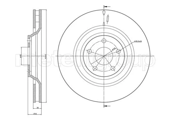 Brake Disc (23-1134C)