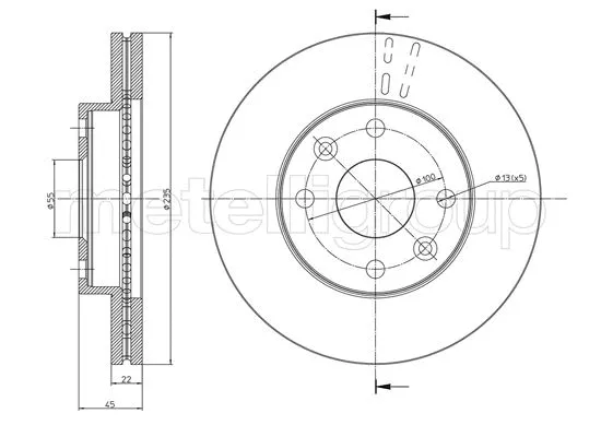 Brake Disc (23-0959)