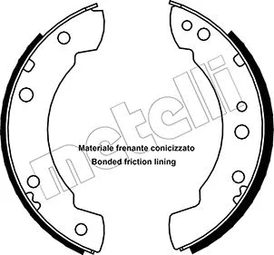 Brake Shoe Set (53-0102)