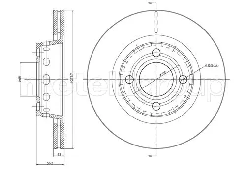 Brake Disc (23-0330)