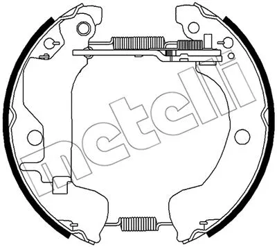 Brake Shoe Set (51-0507)