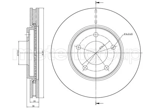 Brake Disc (23-0689C)