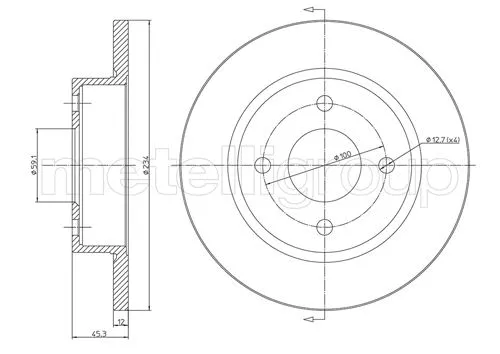 Brake Disc (23-0348)