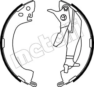 Brake Shoe Set (53-0251Y)