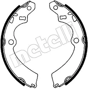 Brake Shoe Set (53-0394)