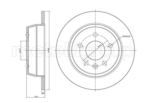 Brake Disc (23-0417)