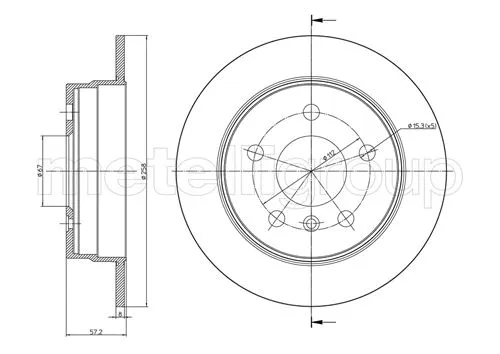 Brake Disc (23-0833C)