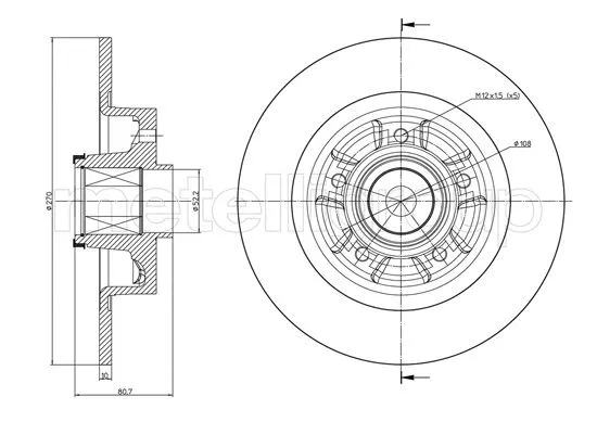 Brake Disc (23-1484)