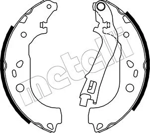 Brake Shoe Set (53-0088)