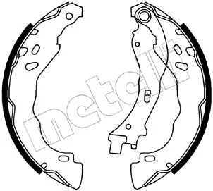 Brake Shoe Set (53-0544)