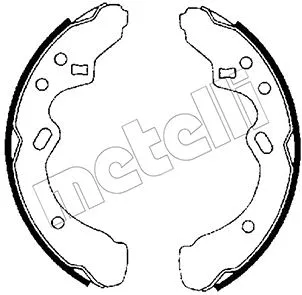 Brake Shoe Set (53-0204)