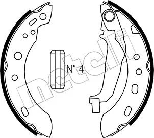 Brake Shoe Set (53-0288)