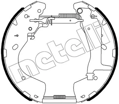 Brake Shoe Set (51-0522)