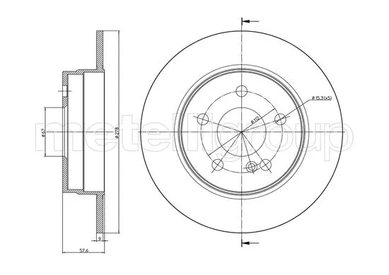 Brake Disc (23-0982C)