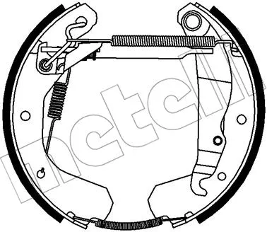 Brake Shoe Set (51-0394)