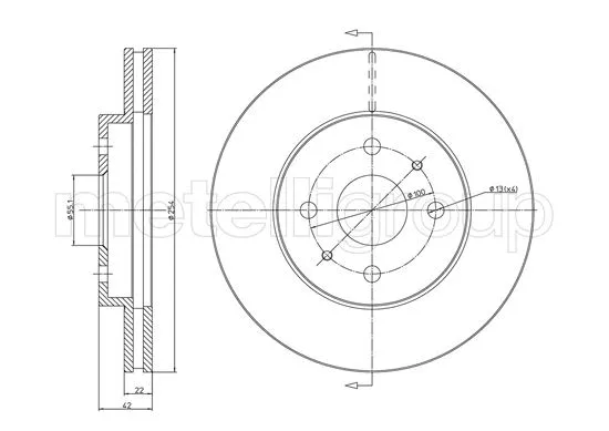 Brake Disc (23-0922)