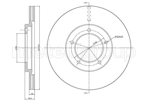 Brake Disc (23-0244)