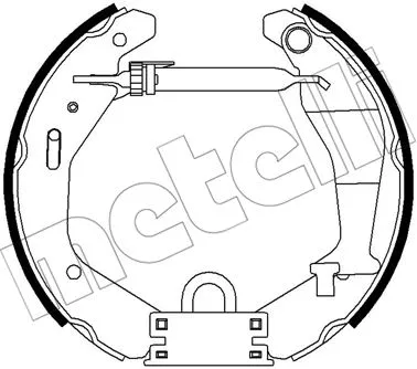 Brake Shoe Set (51-0450)