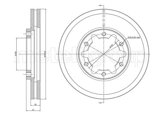 Brake Disc (23-1175)
