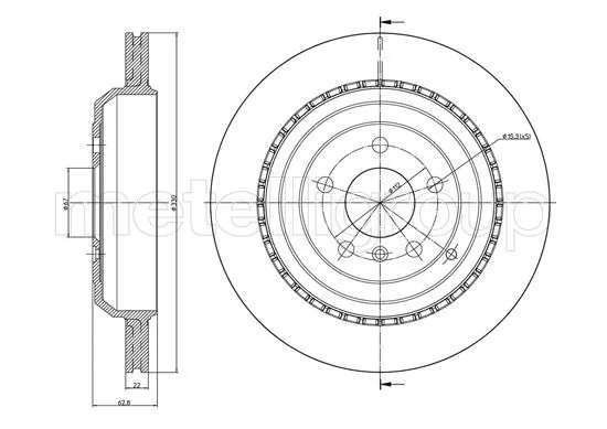 Brake Disc (23-0964C)