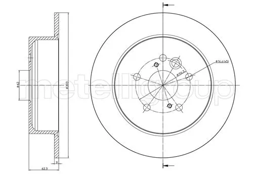 Brake Disc (23-0803C)