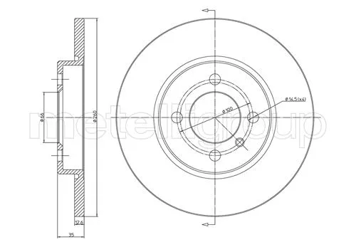 Brake Disc (23-0122)