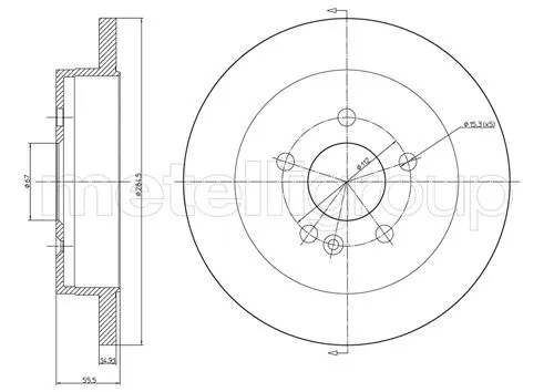 Brake Disc (23-0769C)