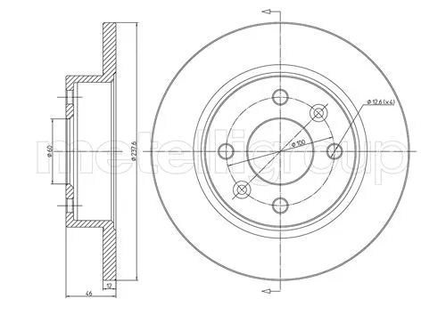 Brake Disc (23-0066)