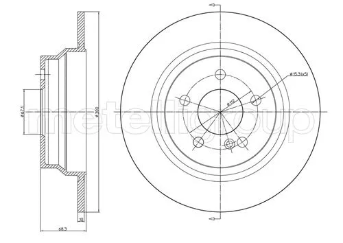 Brake Disc (23-0624C)