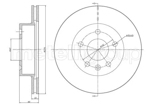 Brake Disc (23-0416)