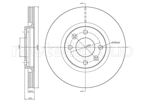 Brake Disc (23-0152)