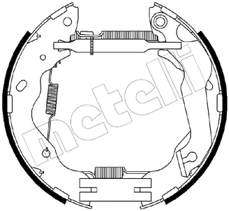 Brake Shoe Set (51-0212)