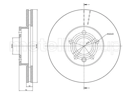 Brake Disc (23-0736C)