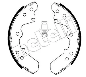 Brake Shoe Set (53-0191)
