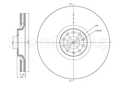 Brake Disc (23-0705C)