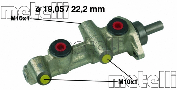 Brake Master Cylinder (05-0197)