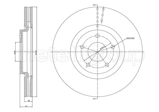 Brake Disc (23-1323C)