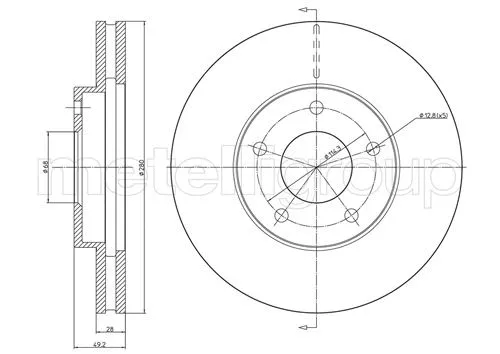 Brake Disc (23-0764C)