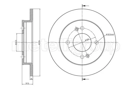 Brake Disc (23-0929C)