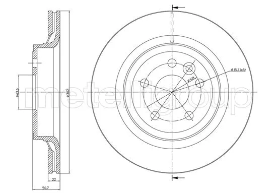 Brake Disc (23-1273C)