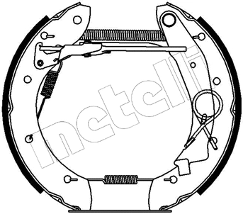 Brake Shoe Set (51-0140)