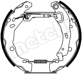 Brake Shoe Set (51-0155)