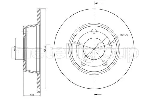 Brake Disc (23-0774C)